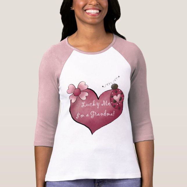 Chanceux je je suis des T-shirts et des cadeaux (Devant)