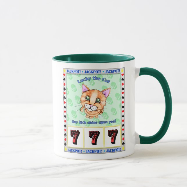 Chanceux la tasse de chat (Droite)