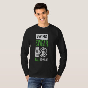 Chandail À Swing Chercher Ball Répéter T-shirt