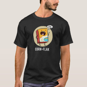 Chandail de céréales Sassy Feu T-shirt noir