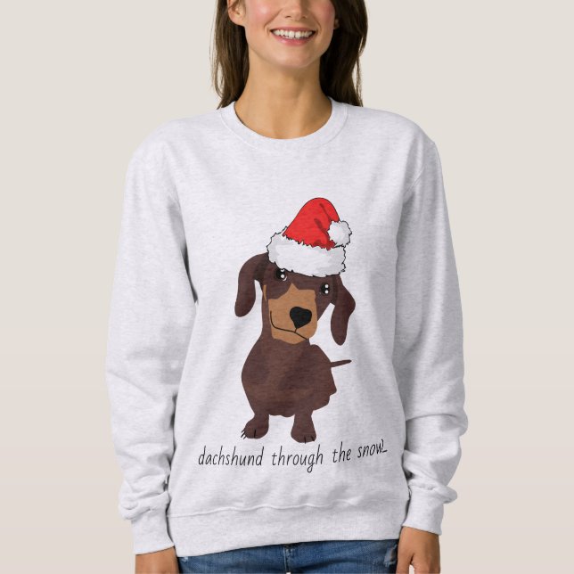 Chandail mignon de pullover de Noël de Noël de (Devant)