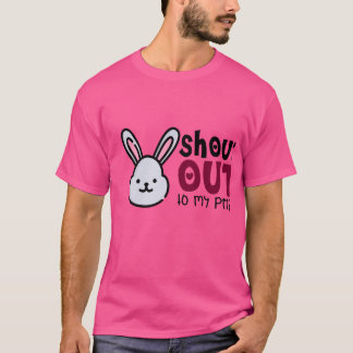 Chandail xCute Bunny Shout Out T-Shirt Unisex, Don