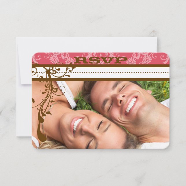 Chandelier Brown au chocolat rose photo RSVP (Devant)