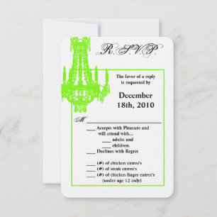 Chandelier en cristal de carte R.S.V.P. 3,5x5 Glit