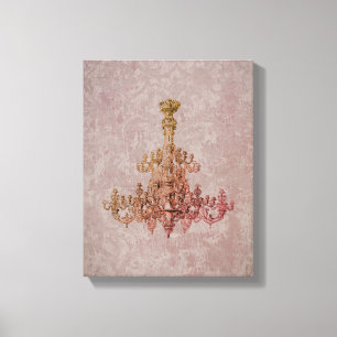 Chandelier français CHANGER DE COULEUR - Toile env