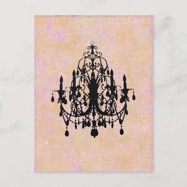 Chandelier In Love ~ Carte postale (Devant)