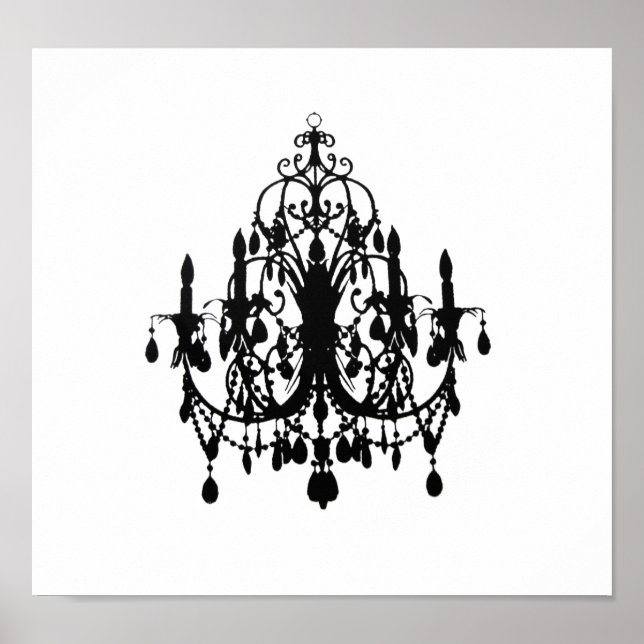 Chandelier In Love ~ Imprimer / Poster (Devant)
