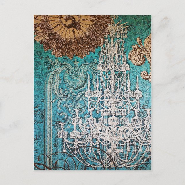 Chandelier Romance ~ Carte postale (Devant)