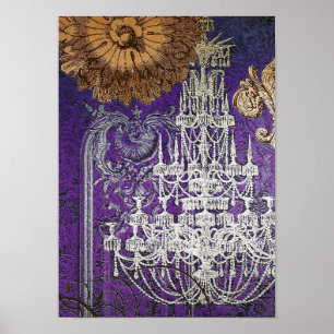 Chandelier Romance ~ Poster / Imprimer