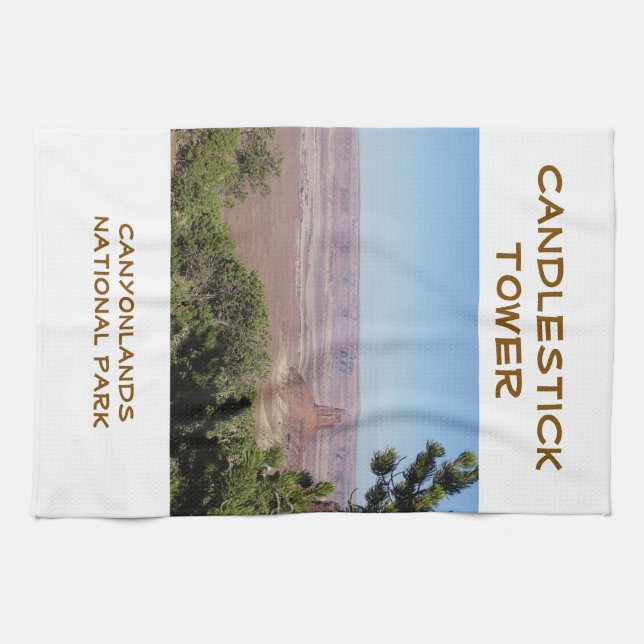 Chandelier Tour serviette de cuisine (Horizontal)