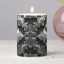 Chandelle Pilier de conception Chrome Croix