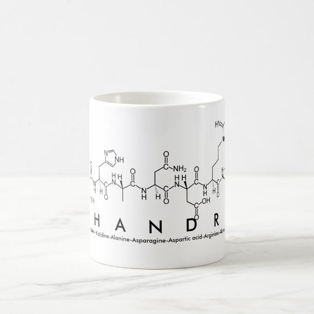Chandra nom peptide mug (Centre)