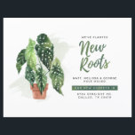 Changement d'adresse budgétaire Faire-part de dépl<br><div class="desc">Customisez cette mignonne plante moderne design mobile home card en cliquant sur le bouton "Personnaliser" ci-dessus. Cliquez sur le lien "Personnaliser plus loin" et utilisez notre outil de conception pour modifier ce modèle, comme changer la couleur de l'arrière - plan. Les polices "New Roots" sont définies mais tous les autres...</div>