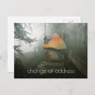 Changement d'adresse Carte postale de la Maison du