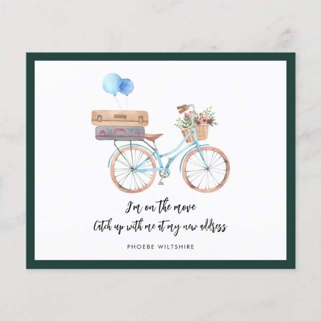 Changement d'adresse Chic Moving Faire-part (Devant)