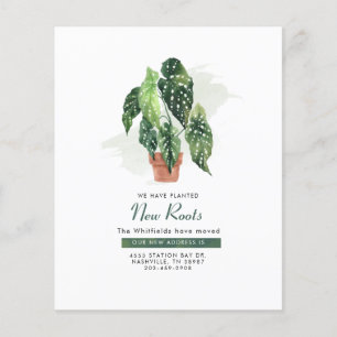 Changement d'adresse Déménagement du Faire-part d'