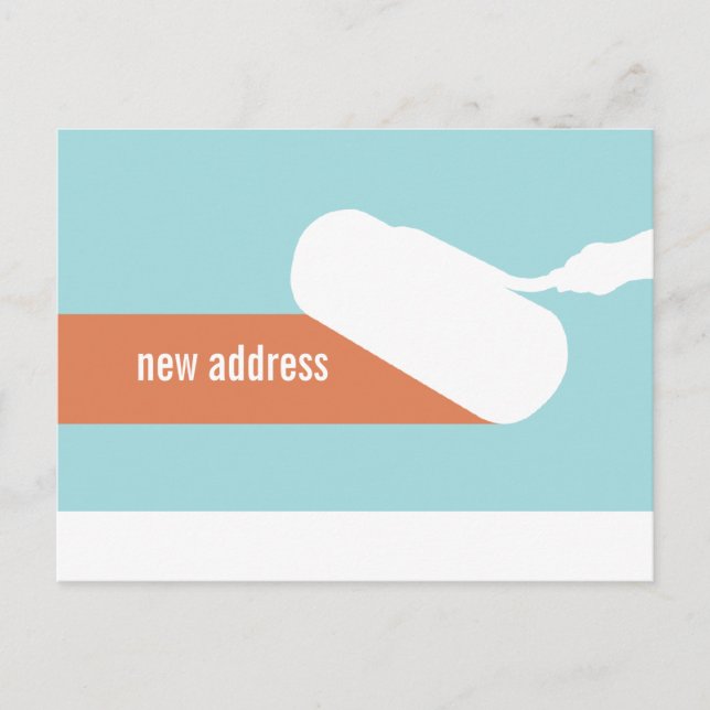 Changement d'adresse des cartes postales à rouleau (Devant)