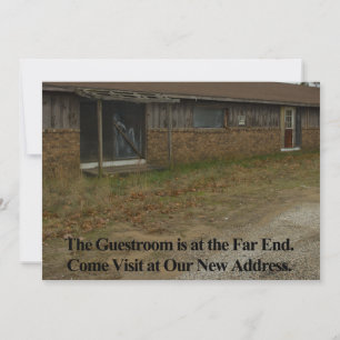 Changement d'adresse drôle privé la carte :