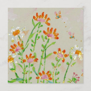 changement d'adresse fleur carte