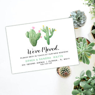 Changement d'adresse la carte nous avons déplacé