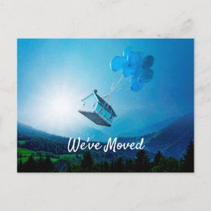 Changement d'adresse la carte postale de Chambre