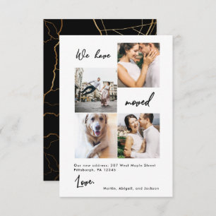 Changement d'adresse moderne Moving Faire-part Pho