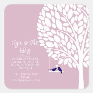 Changement d'adresse Stickers arbre de famille