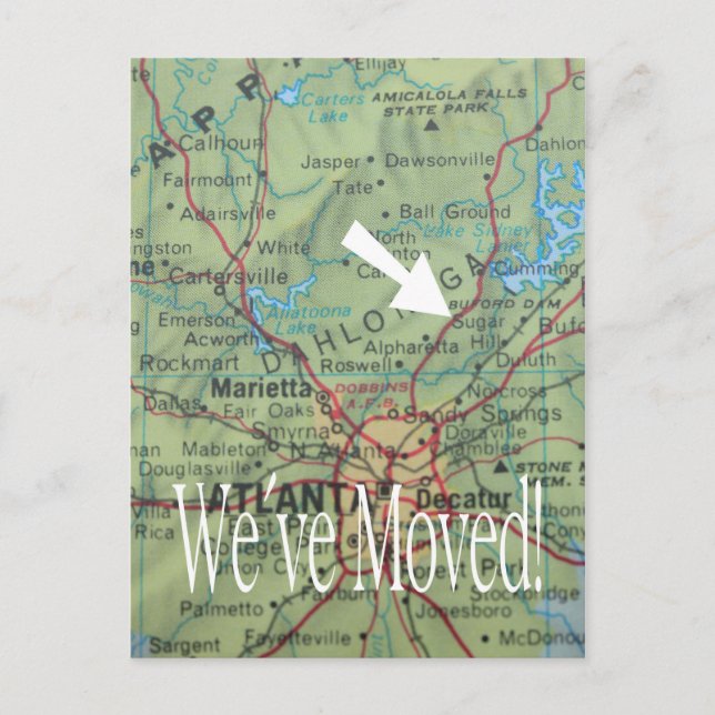 Changement de carte d'adresse (Devant)