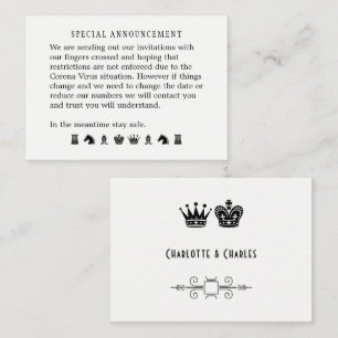 Changement De Date De Mariage Possible Faire-part