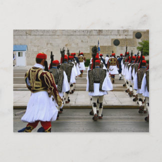 Changement des gardes à Athènes Carte postale Grèc