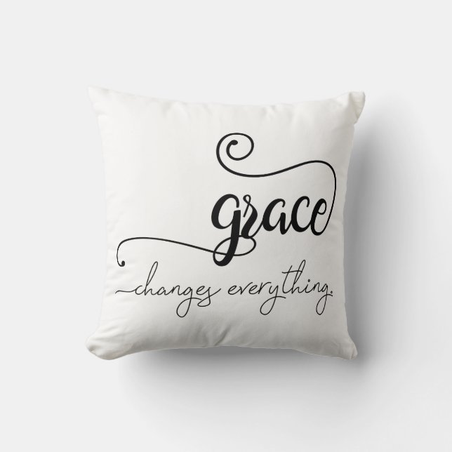 Changements de grâce tout coussin (Recto)