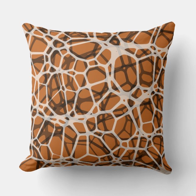 Changer la couleur multi-couche motif web oreiller (Recto)
