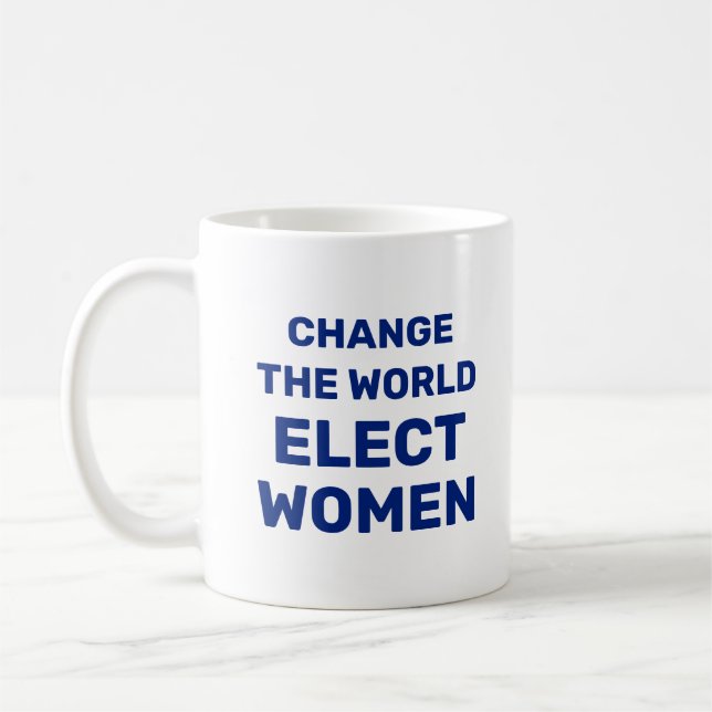 Changer le monde - Elect Women Coffee Mug (Gauche)