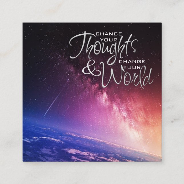 Changer vos pensées Cartes d'accompagnement de la  (Devant)