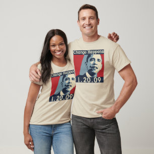 Changez le T-shirt d'Obama