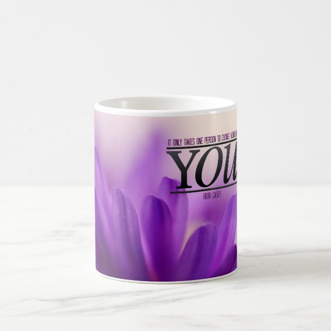 Changez votre tasse de motivation de la vie (Centre)