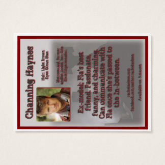 Channing Haynes - Carte de trading de caractères -