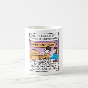 Channukah et thanksgiving - tasse
