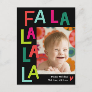 Chanson amusante CARTE DE FÊTE ÉDITABLE COULEUR