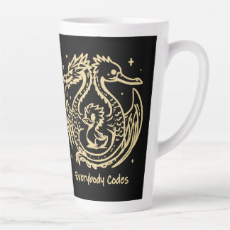 Chanson de Canards et Dragons Latte Mug