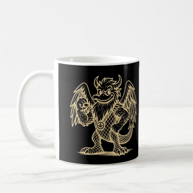 Chanson de Canards et Dragons Mug (Gauche)