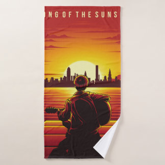 Chanson de l'illustration du coucher du soleil cou