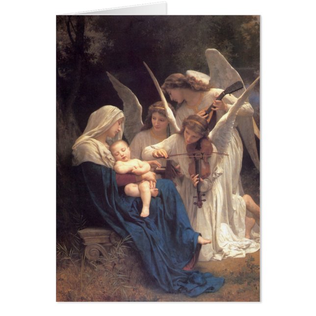 Chanson des anges - William-Adolphe Bouguereau (Devant)