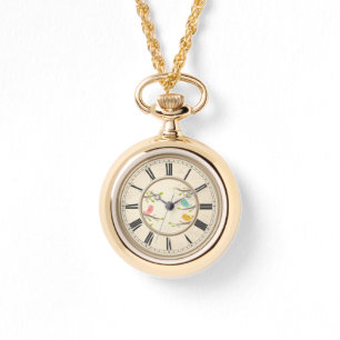 Chanson Oiseaux Collier Montre