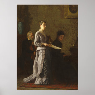 Chanson pathétique - Thomas Eakins Poster Art