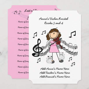 Chansons de la carte Dix d'invitation de