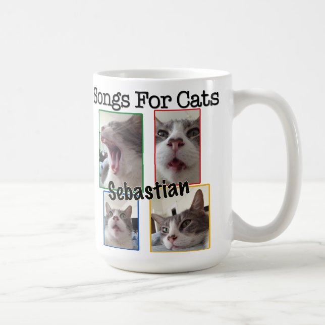 Chansons pour des chats - tasse de café de (Droite)