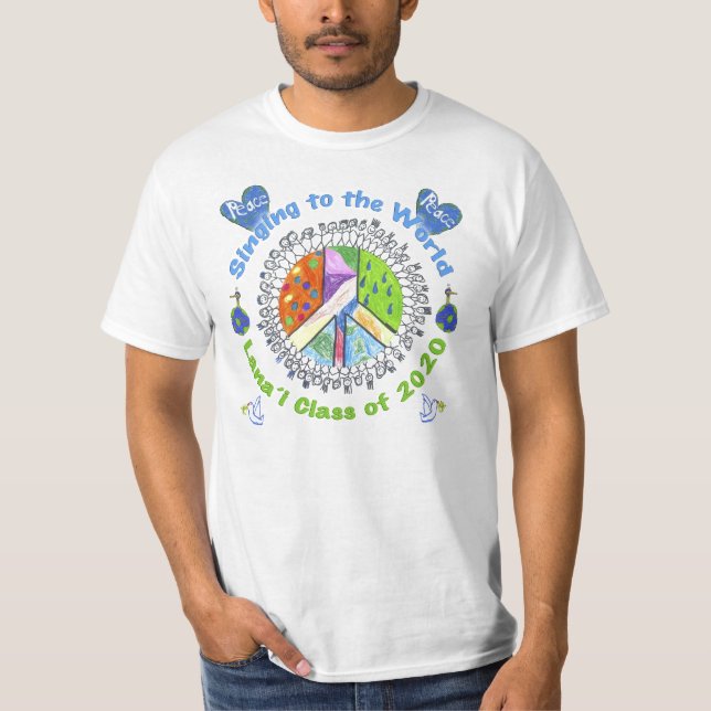 Chant au T-shirt du monde (Devant)