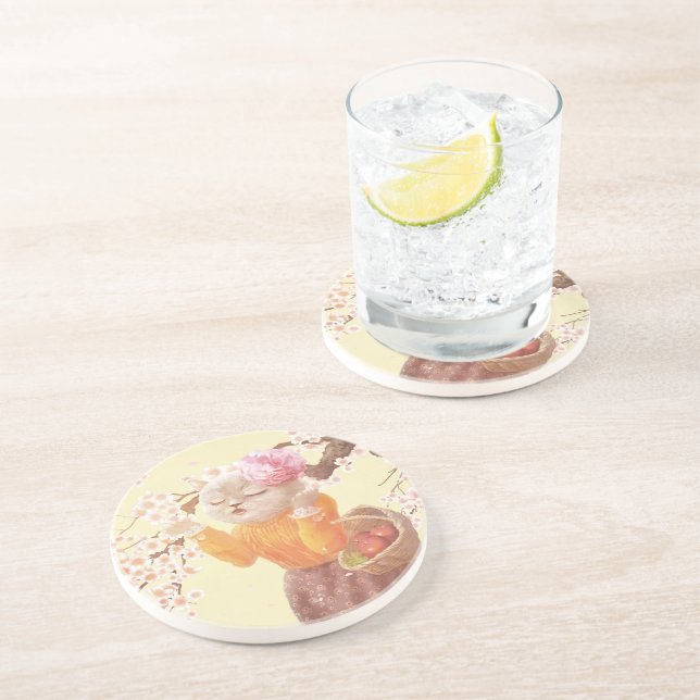 Chanter Dessous de verre de chats (Côté)