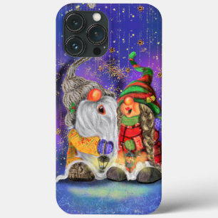 Chanter Joyeux Noël Gnomes coque iphone